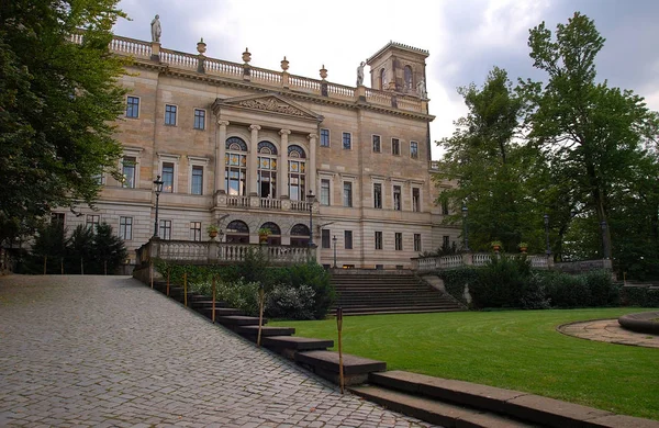 Closed Albrechtsberg Dresden — Stock Photo, Image