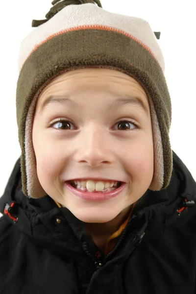 Sevimli Çocuk Portresi Mutlu Çocukluk Konsepti — Stok fotoğraf