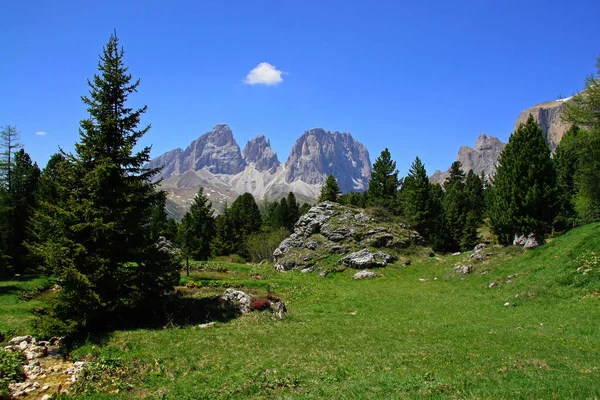 Vista Panorâmica Bela Natureza Paisagem Montanhosa Imagem De Stock