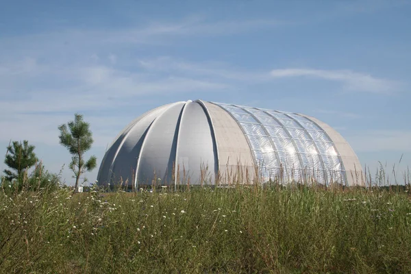 Large Greenhouse Field Royalty Free Stock Images