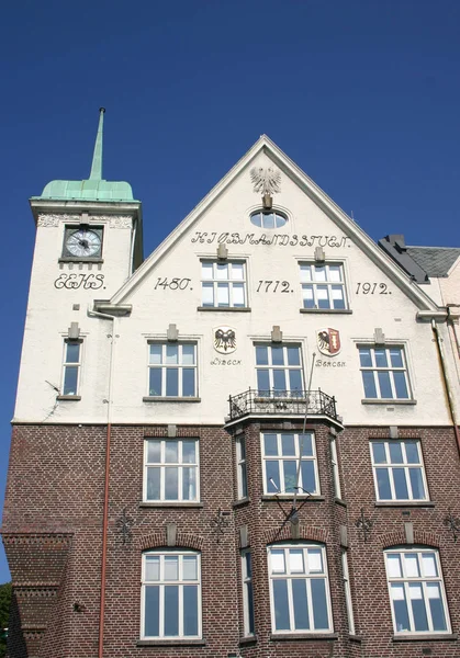 Fachada Histórica Bergen — Foto de Stock