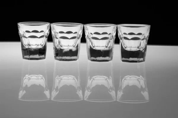 Szklanka Whisky Czarnym Tle — Zdjęcie stockowe