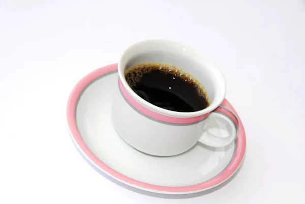 Schwarzer Kaffee Der Nachmittagspause — Stockfoto