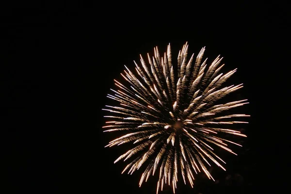 Karnevalsfeuerwerk Nachthimmel Feier — Stockfoto