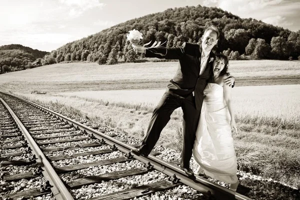 Malebný Pohled Koncept Manželství — Stock fotografie