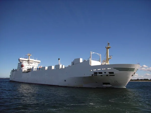 Nave Carico Trasporto Marittimo Spedizione — Foto Stock