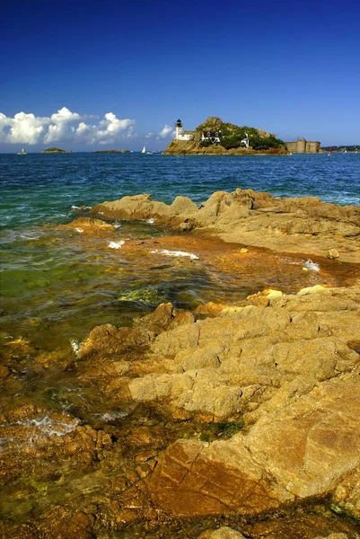 Hermosa Vista Orilla Del Mar — Foto de Stock