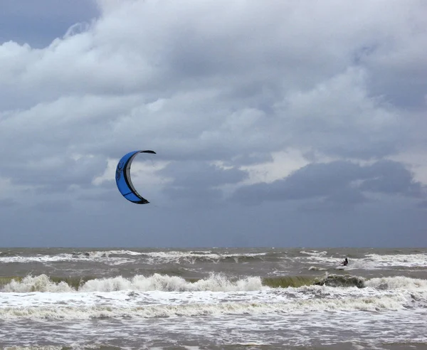 Kite Surfeur Sur Plage — Photo