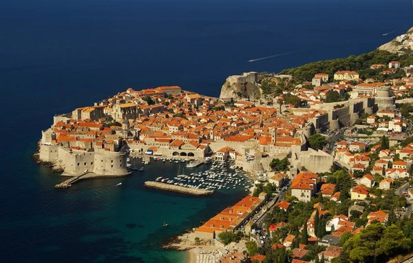 Dubrovnik Från Över — Stockfoto