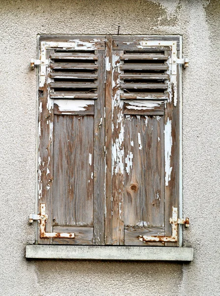 Old Window Metal Handle Wall — Stock Photo, Image