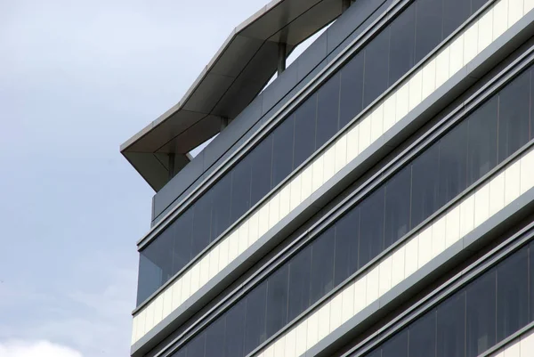 Vista Arquitetura Moderna Durante Dia — Fotografia de Stock