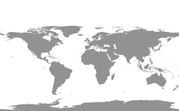 Illust Mapa Świata Mapa Planety Ziemi — Zdjęcie stockowe