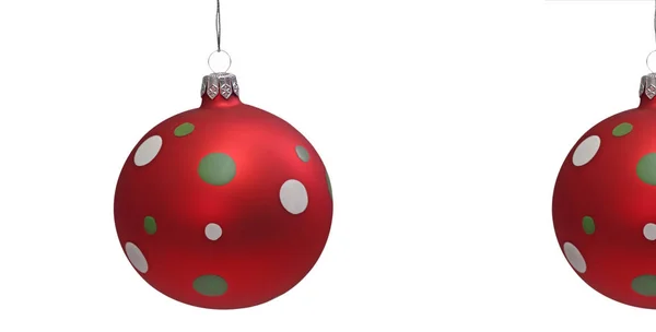 Colorful Christmas Tree Balls — Stock Photo, Image