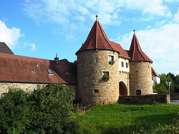 Scenic View Beautiful Medieval Fortress Architecture — Stock Photo, Image