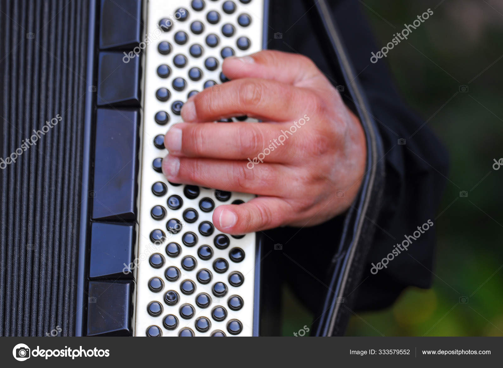 Harmonica Accordion Musical Instrument Stock Photo by