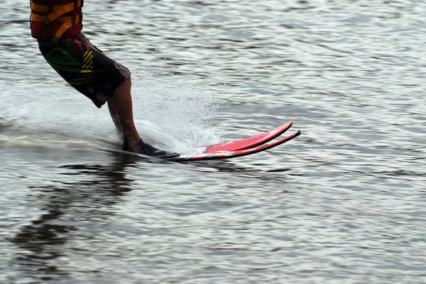 Man Actie Het Water — Stockfoto