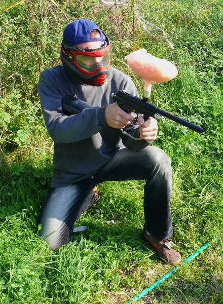 Hunting Sniper Camouflage Rifle — Stock Photo, Image