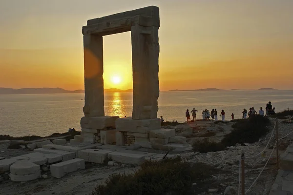 Templo Apollo Naxos — Foto de Stock
