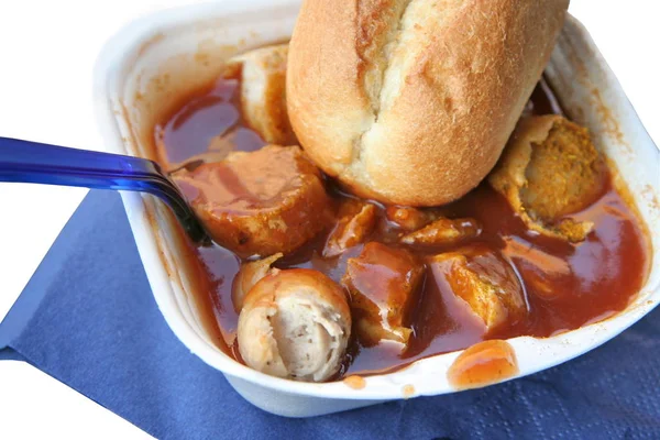 Oberlnder Wurst Comme Currywurst — Photo
