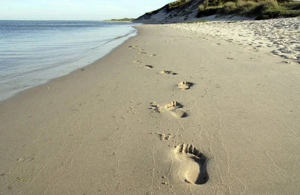 Footprint Beach — Stockfoto