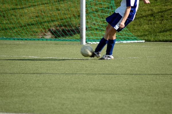 Szenische Sicht Auf Das Fußballsport Konzept — Stockfoto