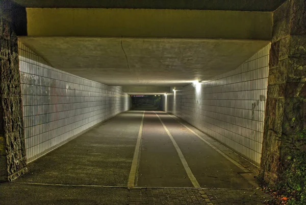 Tunnel Alster — Stock Photo, Image