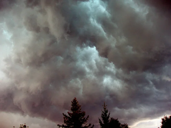 Schöne Bewölkten Himmel Hintergrund — Stockfoto