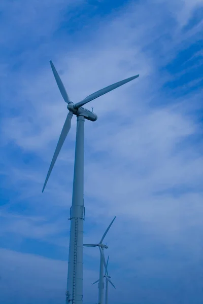 Windenergie Alternative Stromerzeugung — Stockfoto