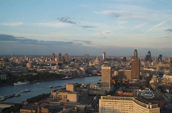 Una Vista Dall Occhio London Sopra Tetti London Famoso Nello — Foto Stock