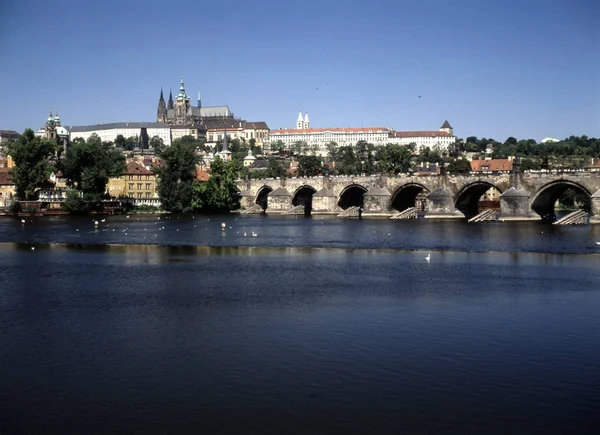 Malowniczy Widok Piękną Średniowieczną Architekturę — Zdjęcie stockowe