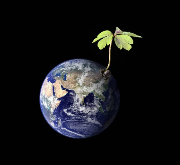 Éghajlatváltozás Környezetvédelmi Koncepció — Stock Fotó