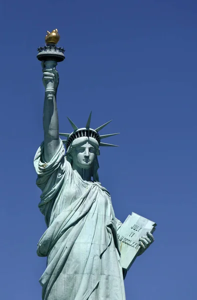 Ελευθερία Άγαλμα Της Ελευθερίας Νέα Υόρκη — Φωτογραφία Αρχείου