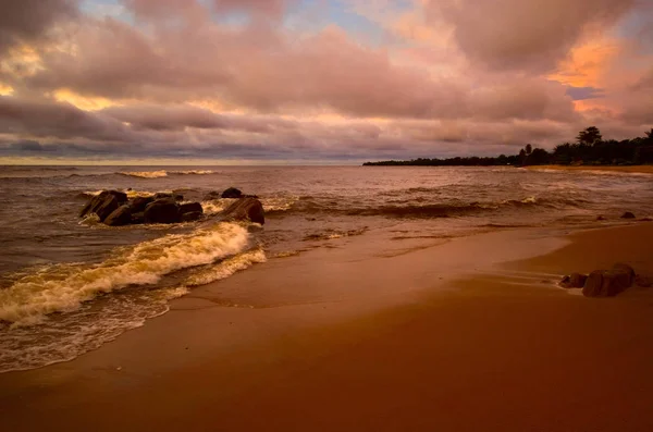 Picturesque View Beautiful Seashore — Stock Photo, Image