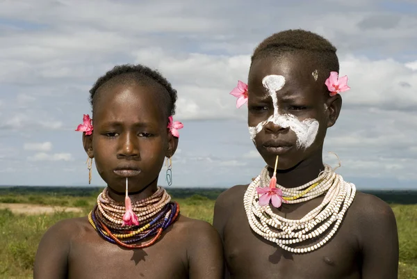 Karo Enfants Éthiopie Sud — Photo