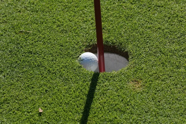 Golfe Jogo Bola Conceito Esporte — Fotografia de Stock