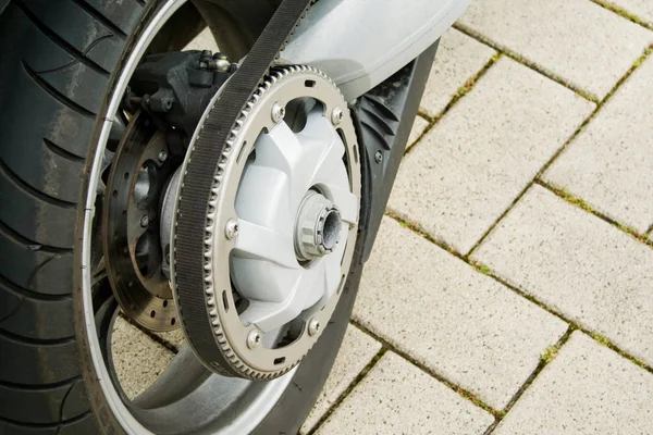 Fermer Une Roue Une Voiture — Photo