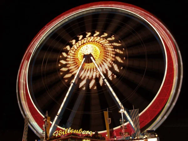 Parque Diversões Roda Gigante — Fotografia de Stock