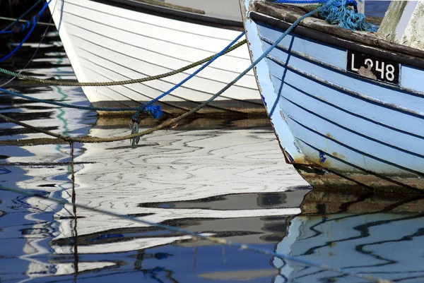 Vaartuigen Vissersvaartuigen Vervoer Van Vaartuigen — Stockfoto