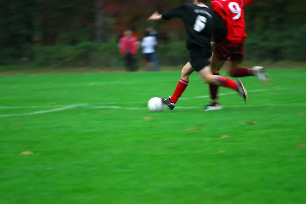 Szenische Sicht Auf Das Fußballsport Konzept — Stockfoto