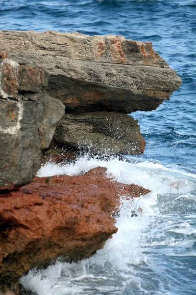 Vista Una Hermosa Costa Del Mar — Foto de Stock