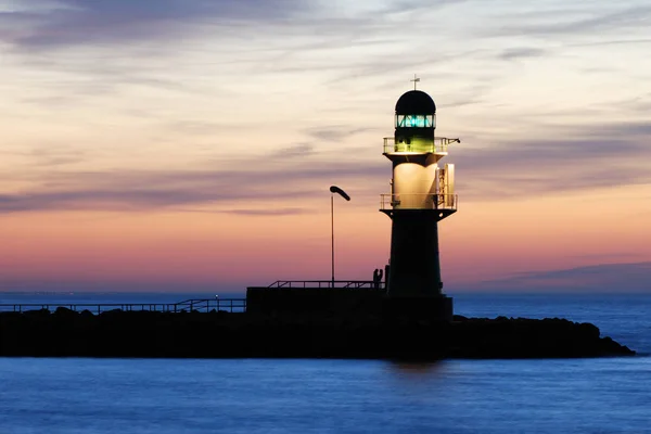 Noche Mar Báltico — Foto de Stock