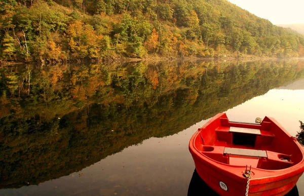 Autumnal Atmosphere Selective Focus — Stock Photo, Image