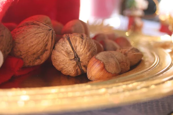 Kerstviering Seizoensgebonden Decor — Stockfoto