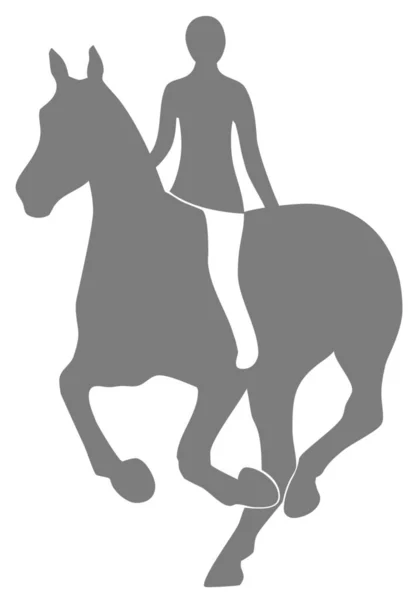 Logo Horse Power — Stock Photo, Image