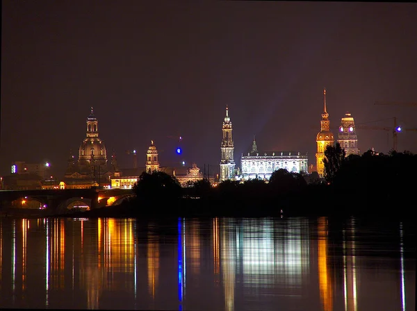 Dresden Hauptstadt Des Ostdeutschen Bundeslandes Sachsen — Stockfoto