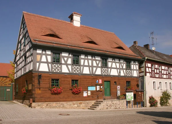 Παλιό Ταχυδρομείο Στο Neualbenreuth — Φωτογραφία Αρχείου