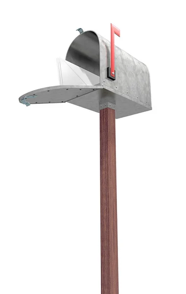 Correspondência Envelope Carta Postal Correio — Fotografia de Stock