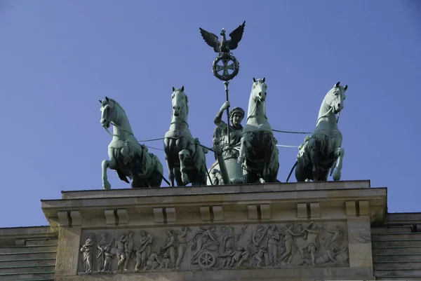 Vista Berlino Capitale Della Germania — Foto Stock