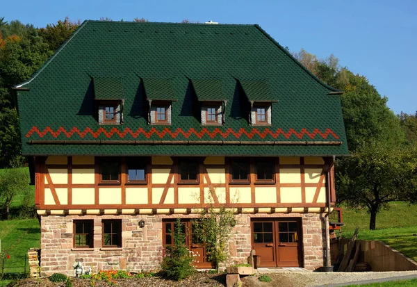 Modern Half Timbered House — Stock Photo, Image