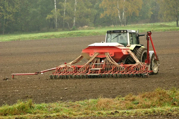 Landschappelijke Visie Landbouw Het Platteland — Stockfoto